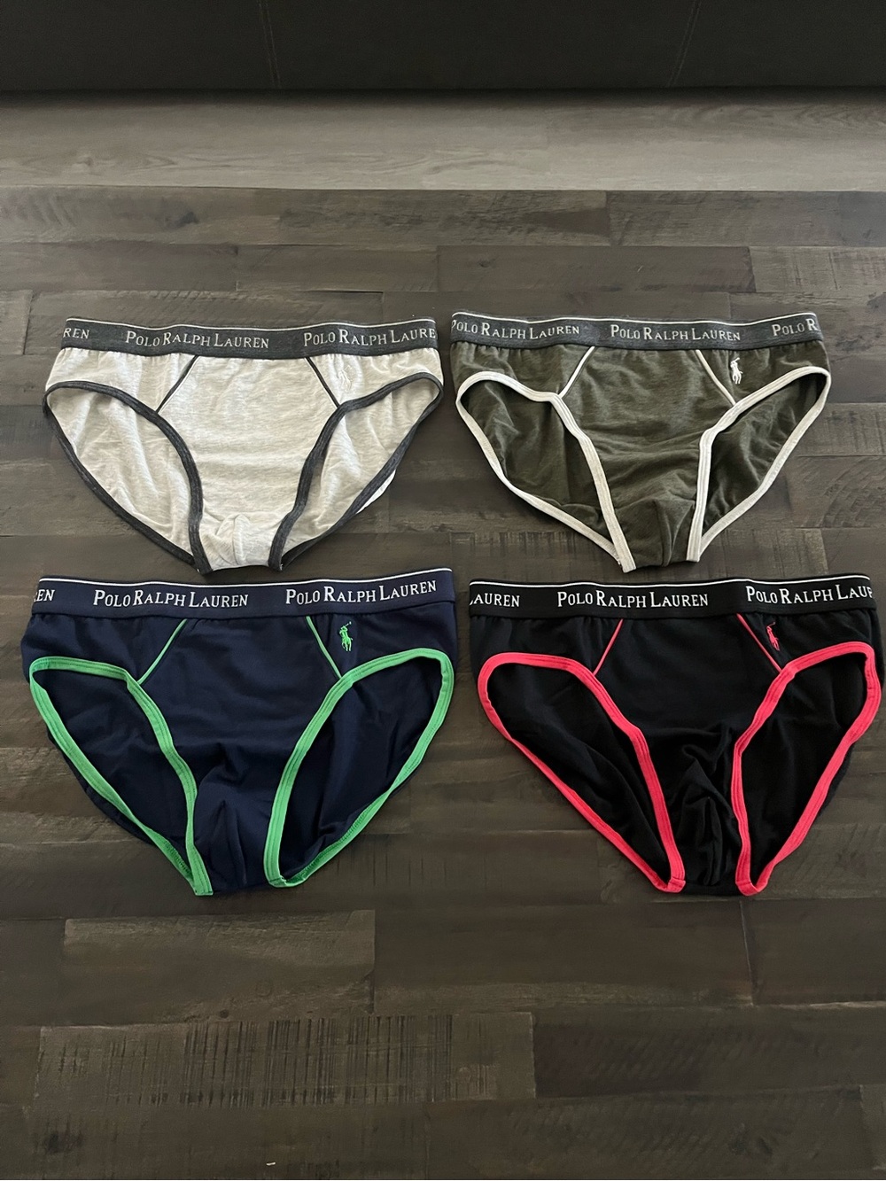 MENS POLO RALPH LAUREN COTTON STRETCH BRIEFS